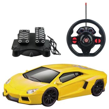 MULTIKIDS Carro Racing Control Nitro Amarelo