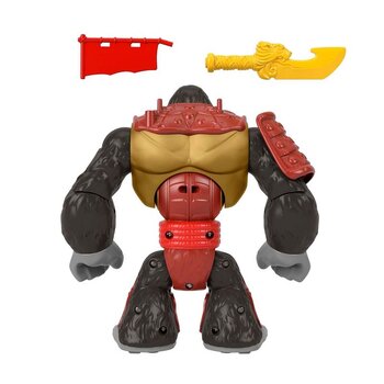 MATTEL Imaginext Gorilas Samurai Modo de Ataque