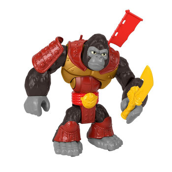 MATTEL Imaginext Gorilas Samurai Modo de Ataque