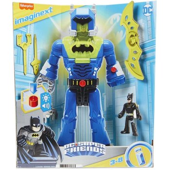 MATTEL Imaginext DC Batman Insiders Exo-Traje Azul