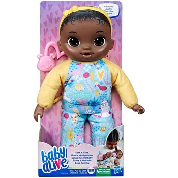 HASBRO Baby Alive Bebê Fofinha Negra