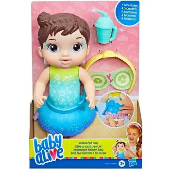 HASBRO Baby Alive Dia no Spa Morena