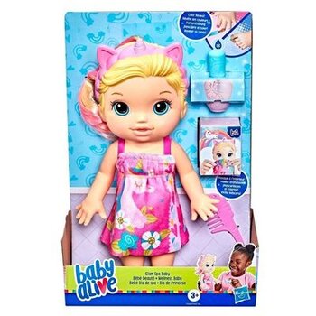 HASBRO Baby Alive Glam Spa Baby Loira