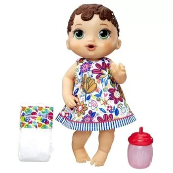 HASBRO Baby Alive Hora do Xixi Morena