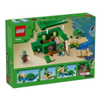 Lego Minecraft - A Casa Tartaruga de Praia