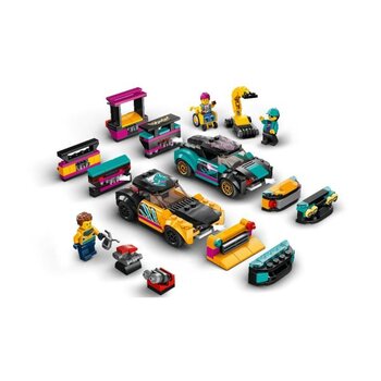 Lego City - Oficina de Personalização de Carros