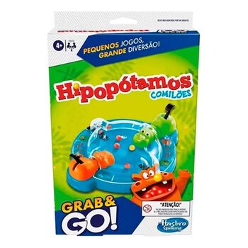 HASBRO Games Hipopótamos Comilões Grab & Go