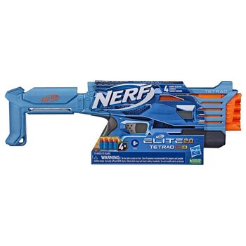 HASBRO Nerf Lançador Elite 2.0 Tetrad QS-4