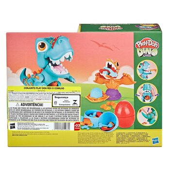 HASBRO Play-Doh Rex, o Comilão