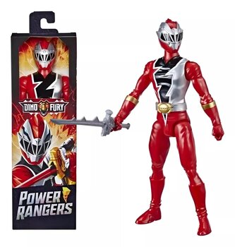 HASBRO Power Rangers Dino Fury Ranger Vermelho