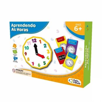 PAIS E FILHOS Aprendendo as Horas: Escolar