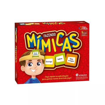 PAIS E FILHOS Fazendo Mímicas Super Jogos