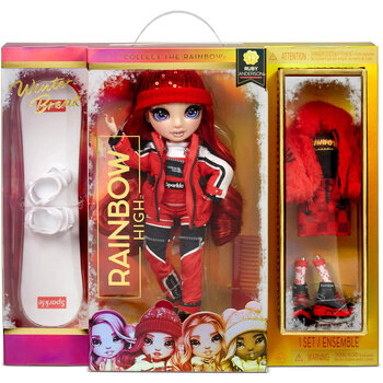 Rainbow High Boneca Fashion Inverno Ruby Anderson