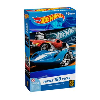 Grow - Quebra-cabeça 150 Peças HotWheels