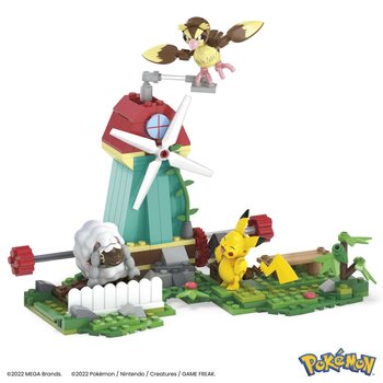 MATTEL Pokemón Mega Construx Moinho Rural