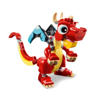 Lego Creator 3 em 1 - Dragão Vermelho