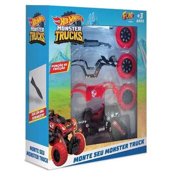 MATTEL Hot Wheels Monte Seu Monster Truck