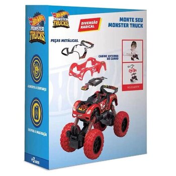 MATTEL Hot Wheels Monte Seu Monster Truck