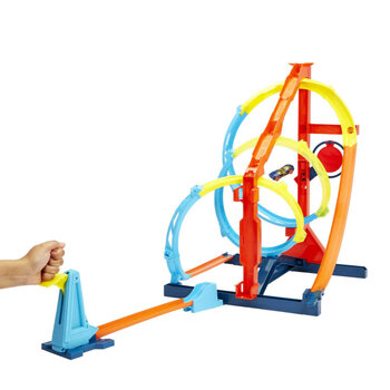 MATTEL Hot Wheels Track Builder Kit de Giro