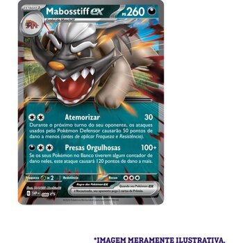 COPAG Pokemon Jogo de Cartas Box Mabosstiff Ex