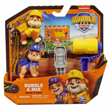 SUNNY Patrulha Canina Conjunto de Figuras de Ação Rubble e Crew