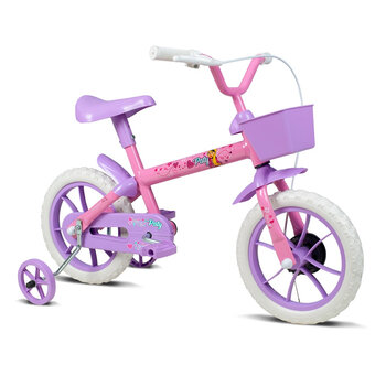 VERDEN Bicicleta Aro 12 Rosa e Lilás