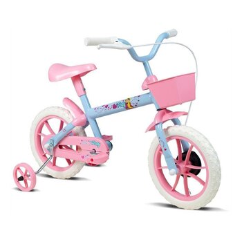 VERDEN Bicicleta Aro 12 Azul Bebê e Rosa