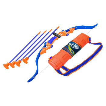 FUN TOYS Nerf Lançador Arco e Flecha Com Alvo