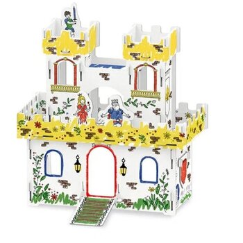 XALINGO Playset Castelo Medieval Para Colorir