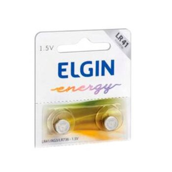 ELGIN Bateria Alcalina 1.5V LR41 2 Unidades