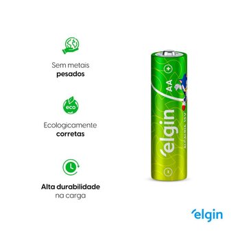 ELGIN Pilha Alcanina AA 2 Unidades