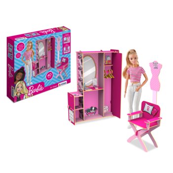 XALINGO Playset Closet da Barbie 40 Peças