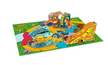 XALINGO Playset Hot Wheels Cidade Cobra 81 Peças