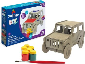 XALINGO Playset Carrinho Para Pintura 3D