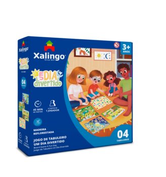 XALINGO Jogo de Tabuleiro Um Dia Divertido