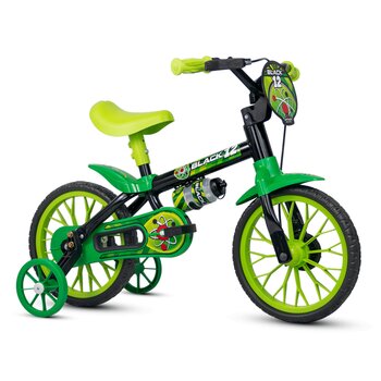 NATHOR Bicicleta Infantil Aro 12 Black