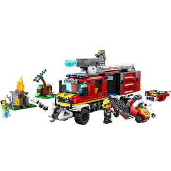 Lego City - Caminhão de Comando dos Bombeiros