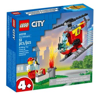 Lego City - Helicóptero dos Bombeiros