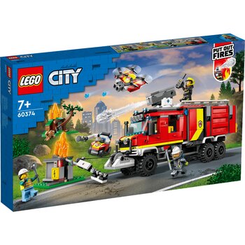 Lego City - Caminhão de Comando dos Bombeiros