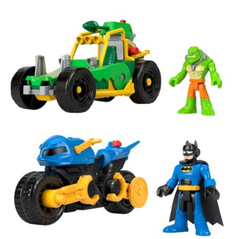 MATTEL Imaginext BatVeículos + Figuras