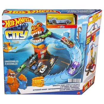 MATTEL Hot Wheels City Pista Ataque do Gorila