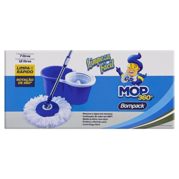 Mop 360 12L Limpeza Fácil - Bompack