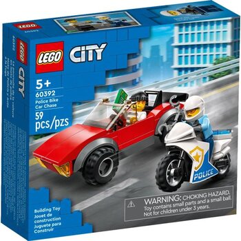 Lego City - Perseguição de Carro com Moto Policial