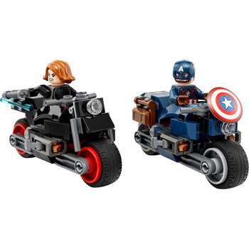 Lego Marvel - Motocicleta da Viúva Negra e do Capitão América