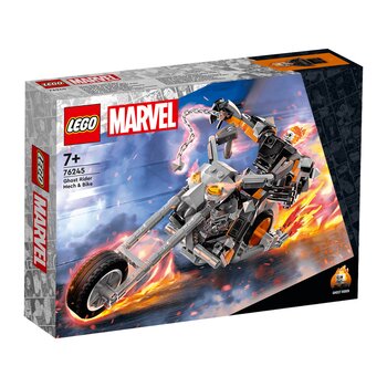 Lego Marvel - Robô Motoqueiro Fantasma e Motocicleta