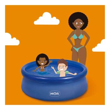 MOR Piscina Inflável 1400L