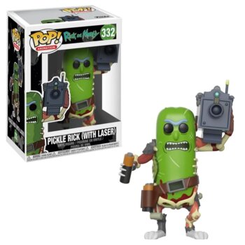 Funko Pop! Rick Morty Pepino com Laser