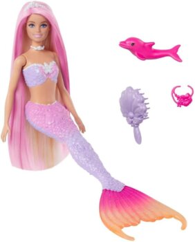 Mattel - Barbie Sereia Cores Mágicas