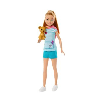 Barbie - Boneca Stacie c/ Roupa Esportiva e Cachorrinho, Barbie e Stacie ao Resgate