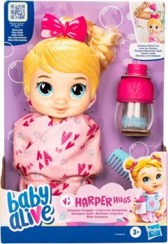 Baby Alive - Boneca Bebê Shampoo Loira